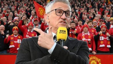 Photo of Lineker Expresses Surprise Over Unusual Developments at Manchester United