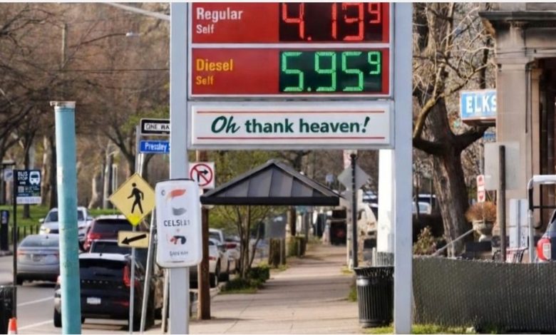 Photo of US National Average Gas Prices Shatter $4 Threshold as Middle East Tensions Ignite Fuel Surge