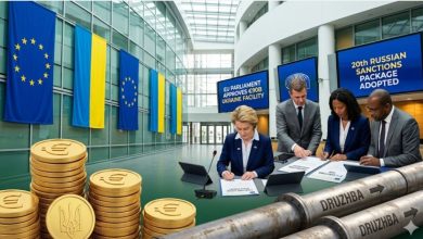 Photo of EU Finalizes €90 Billion Ukraine Loan and 20th Sanctions Package as Russian Oil Resumes
