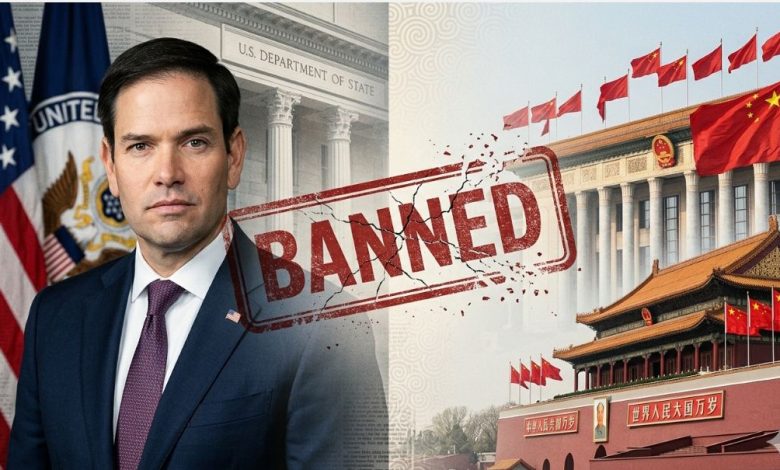 Photo of The Rubio Paradox: Sanctioned US Secretary of State Lands in Beijing for Historic Summit