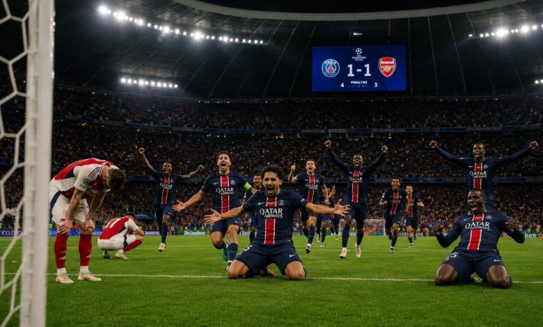 Photo of PSG Retain Champions League crown as Arsenal’s European dream ends on penalties in Budapest