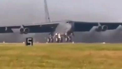 Photo of Eight Killed After B-52 Stratofortress Crashes During Test Flight at Edwards Air Force Base
