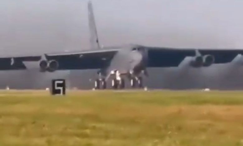 Photo of Eight Killed After B-52 Stratofortress Crashes During Test Flight at Edwards Air Force Base