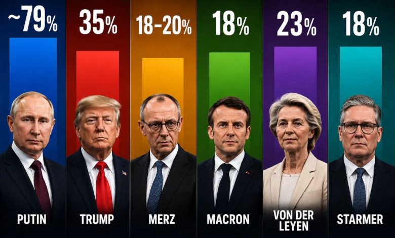 Photo of Putin’s Approval Numbers Depend on Who’s Counting