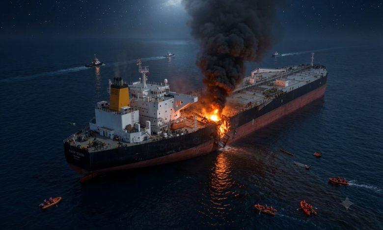 Photo of Houthis Claim Missile and Drone Strikes on Two Saudi Oil Tankers